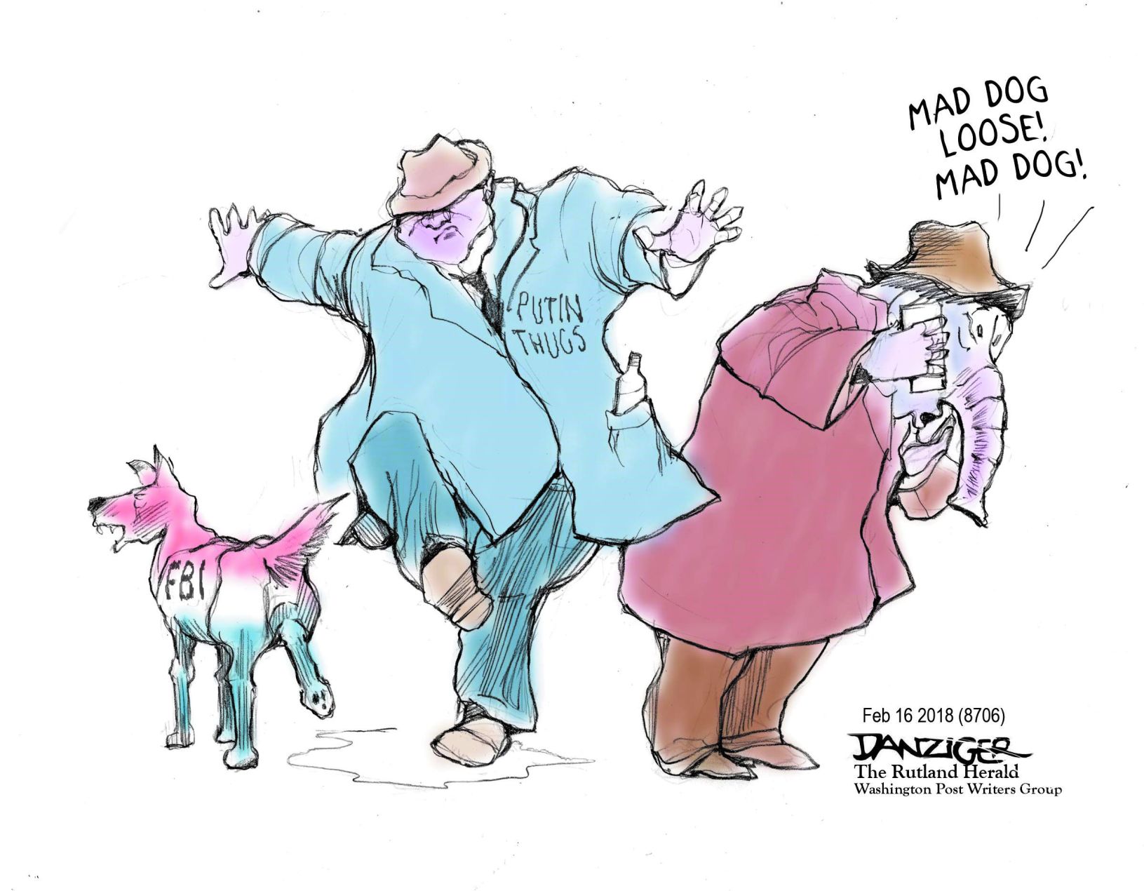 Jeff Danziger cartoon